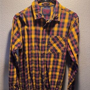 Scotch & Soda Men's Vibrant Plaid Shirt